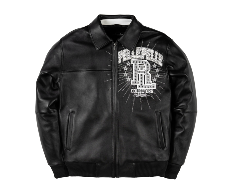 Pelle Pelle Rolling Loud Jacket, Black / Black, front view