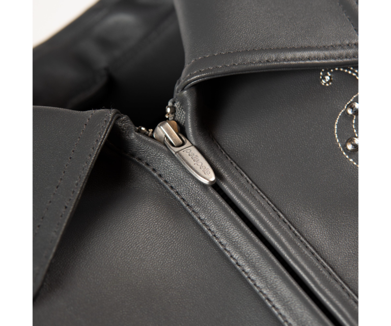 Pelle Pelle Shoulder Crest Jacket, Steel Grey / Ivory, gallery detail 3