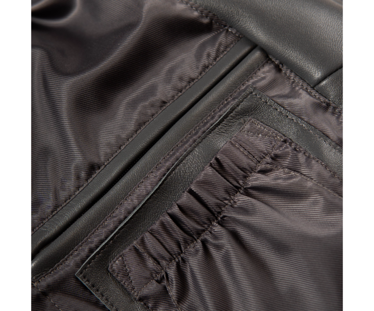 Pelle Pelle Shoulder Crest Jacket, Steel Grey / Ivory, gallery detail 6