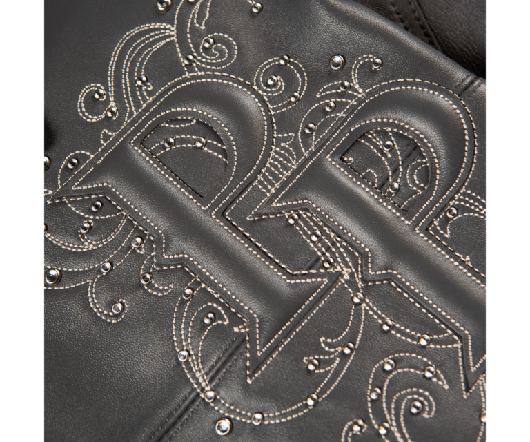 Pelle Pelle Shoulder Crest Jacket, Steel Grey / Ivory, gallery detail 7