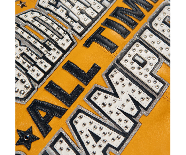 Pelle Pelle All Time Champions Jacket, Maize / Navy / Silver / White, gallery detail 10