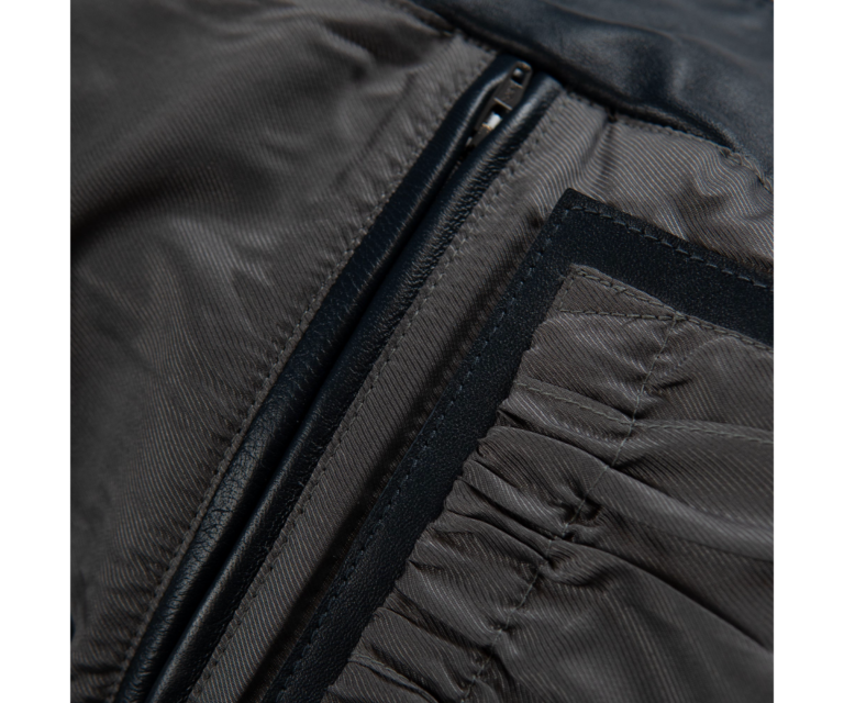 Pelle Pelle All Time Champions Jacket, Navy / Cabernet / Silver / White, gallery detail 5