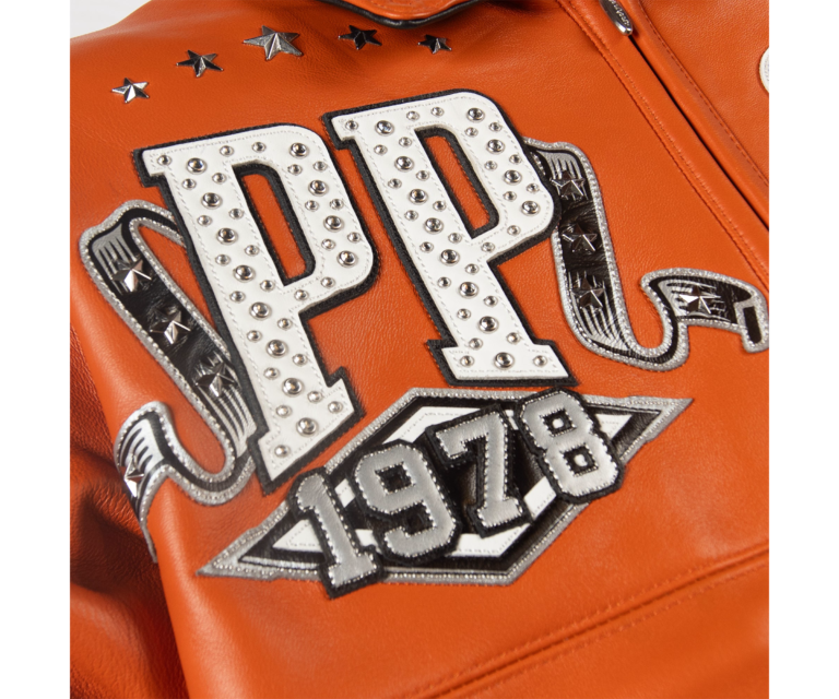 Pelle Pelle All Time Champions Jacket, Orange / Black / Silver / White, gallery detail 7