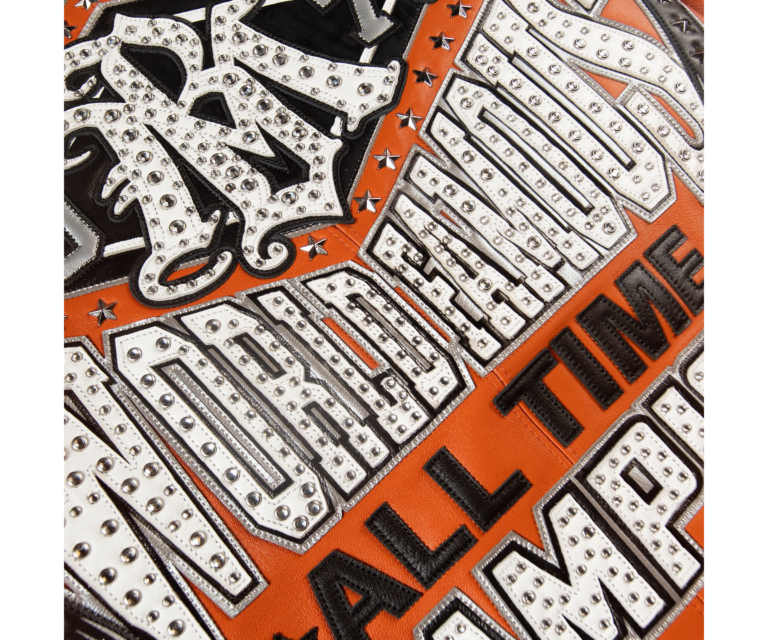 Pelle Pelle All Time Champions Jacket, Orange / Black / Silver / White, gallery detail 10