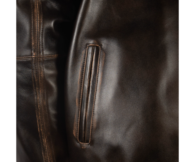 Basic Corded Pelle Pelle Jacket, Brown Abrasion, gallery detail 5