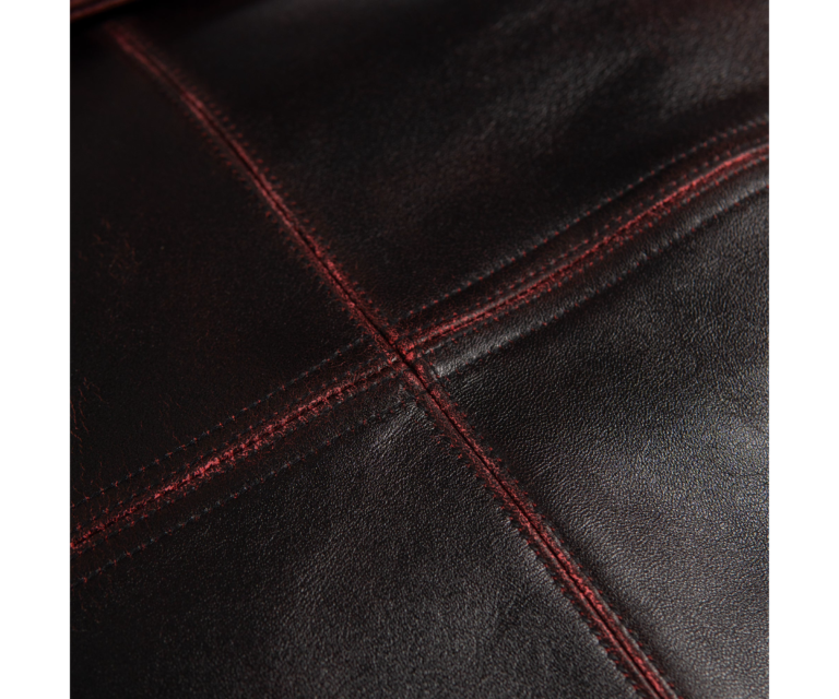 Basic Corded Pelle Pelle Jacket, Black / Red Ghosting, gallery detail 10