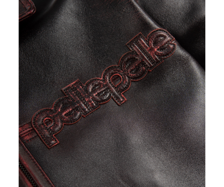Basic Corded Pelle Pelle Jacket, Black / Red Ghosting, gallery detail 8