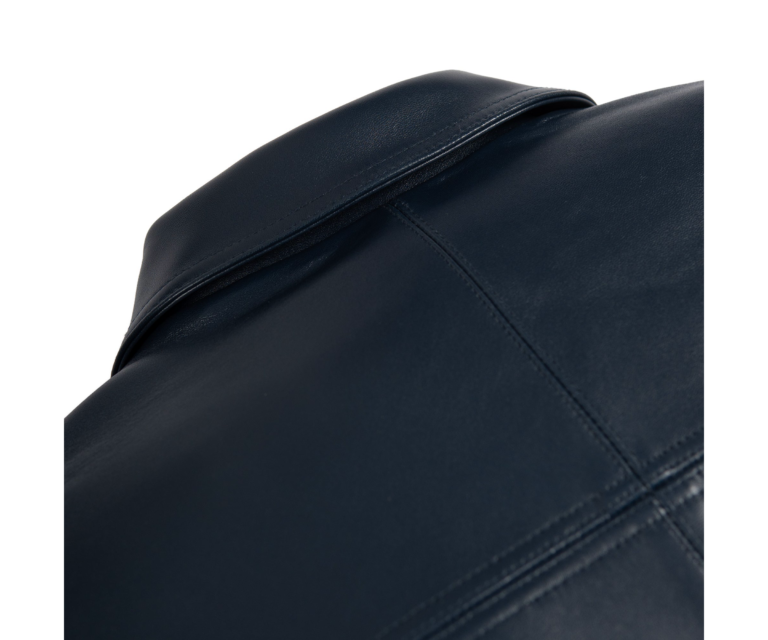 Basic Corded Pelle Pelle Jacket, Navy, gallery detail 8
