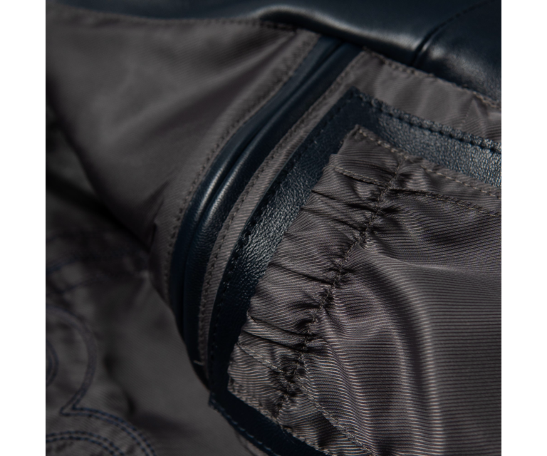 Basic Corded Pelle Pelle Jacket, Navy, gallery detail 5