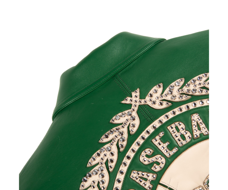 Pelle Pelle Champions Jacket, Jet Green / Ivory, gallery detail 6