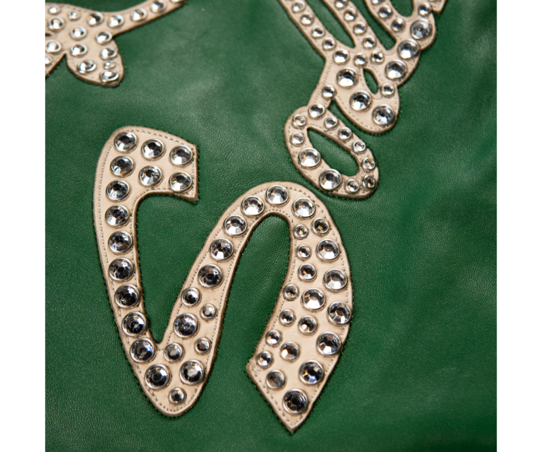 Pelle Pelle Champions Jacket, Jet Green / Ivory, gallery detail 8