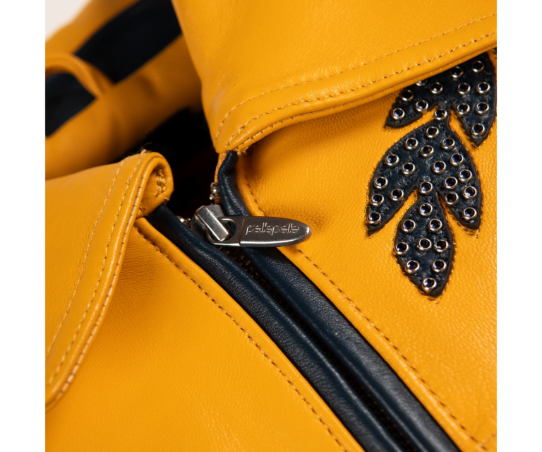 Pelle Pelle Champions Jacket, Maize / Navy, gallery detail 3