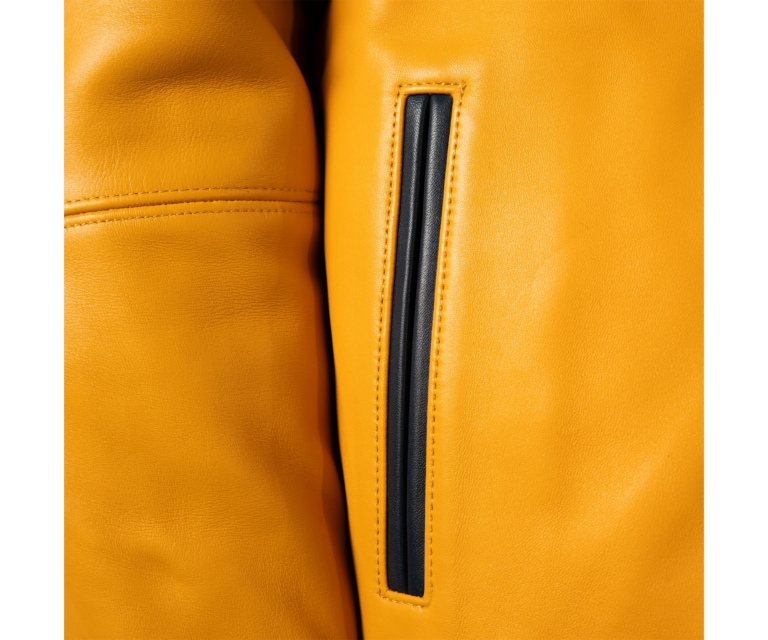 Pelle Pelle Champions Jacket, Maize / Navy, gallery detail 6