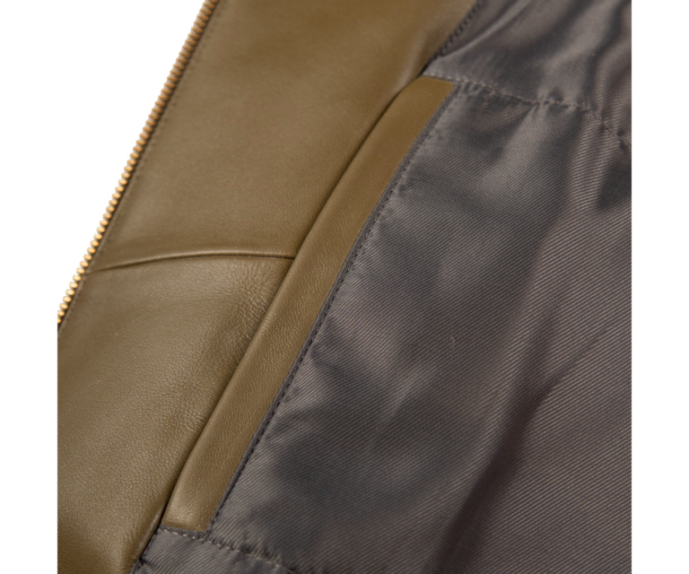 Pelle Pelle Checkered Soda Club Jacket, Olive / Cabernet / Ivory / Maize, gallery detail 3
