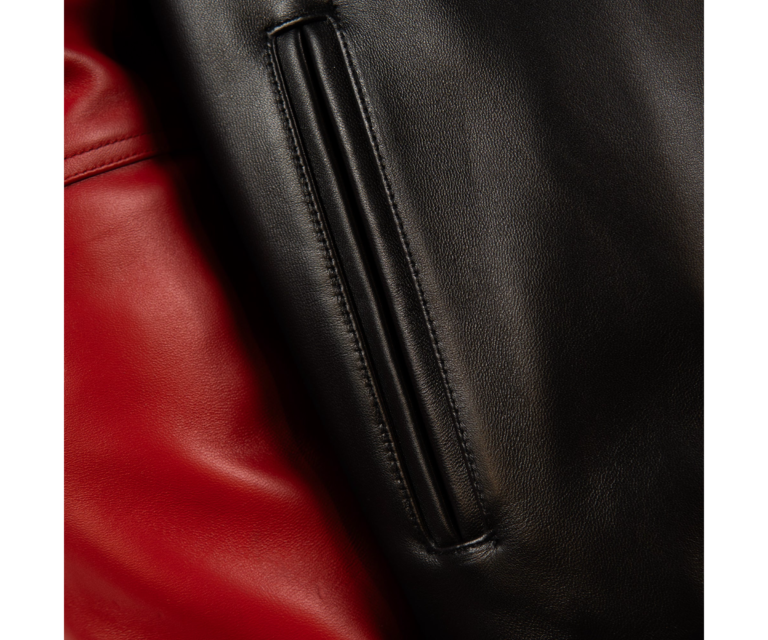 Pelle Pelle True To Our Roots Jacket, Black / Cabernet / Royal, gallery detail 6