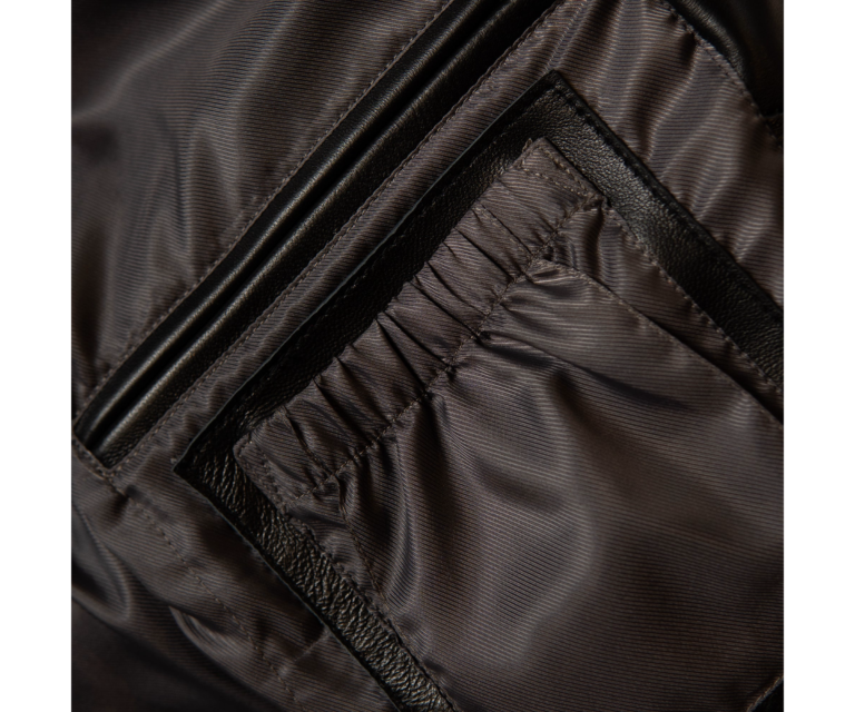 Pelle Pelle True To Our Roots Jacket, Black / Cabernet / Royal, gallery detail 5