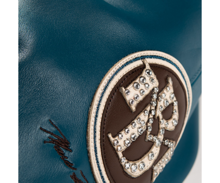 Pelle Pelle True To Our Roots Jacket, Brown / Teal / Ivory, gallery detail 9