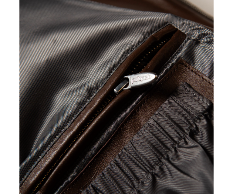 Pelle Pelle True To Our Roots Jacket, Brown / Teal / Ivory, gallery detail 4