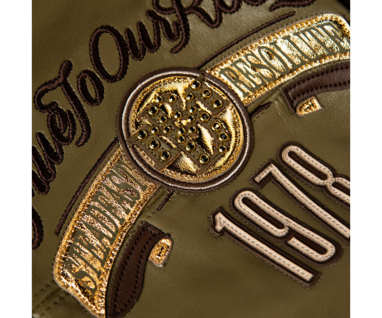 Pelle Pelle True To Our Roots Jacket, Olive / Brown / Ivory, gallery detail 7