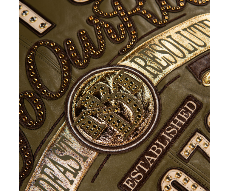 Pelle Pelle True To Our Roots Jacket, Olive / Brown / Ivory, gallery detail 8