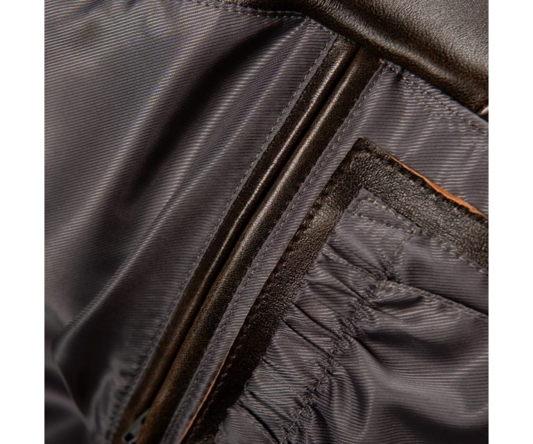 Pelle Pelle Unrivaled Anniversary Jacket, Brown Abrasion / Brown / Gold / Ivory, gallery detail 4
