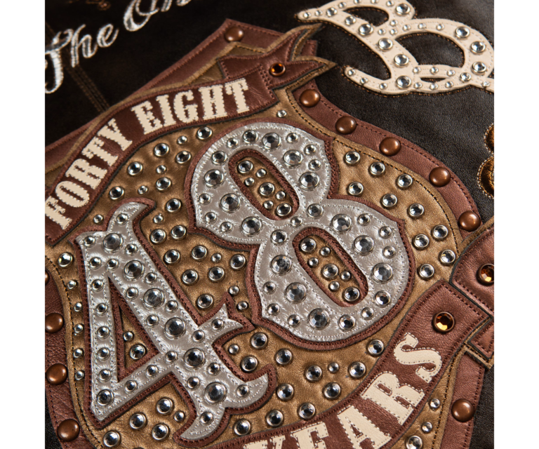 Pelle Pelle Unrivaled Anniversary Jacket, Brown Abrasion / Brown / Gold / Ivory, gallery detail 10