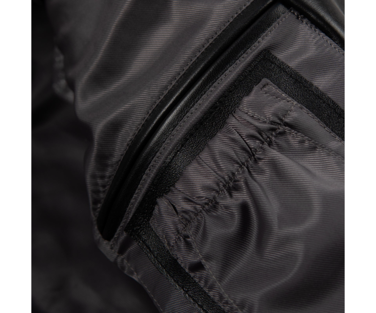 Pelle Pelle Unrivaled Anniversary Womens Crop Jacket, Black / Cabernet / Ivory / Royal, gallery detail 6