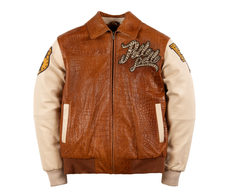 Pelle Pelle Legendary Jacket, Caramel / Ivory / Brown / Maize, front view
