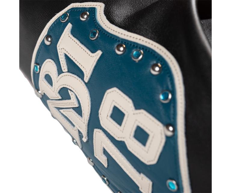 Pelle Pelle Legendary Jacket, Cabernet / Black / Teal / Ivory, gallery detail 7