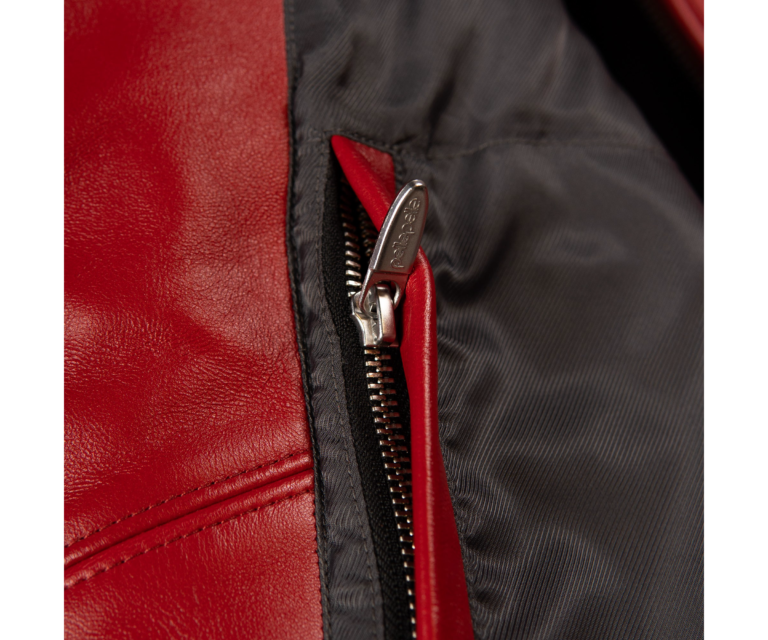 Pelle Pelle Legendary Jacket, Cabernet / Black / Teal / Ivory, gallery detail 3