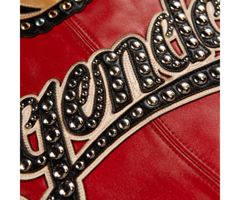 Pelle Pelle Legendary Jacket, Cabernet / Black / Teal / Ivory, gallery detail 11
