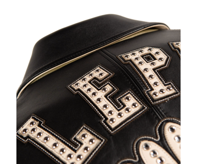 Pelle Pelle Legendary Jacket, Black / Black / Ivory / Olive, gallery detail 4