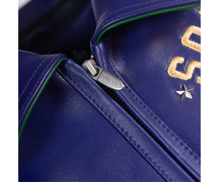 Pelle Pelle Only The Strong Jacket, Purple / Navy / Jet Green / maize, gallery detail 3