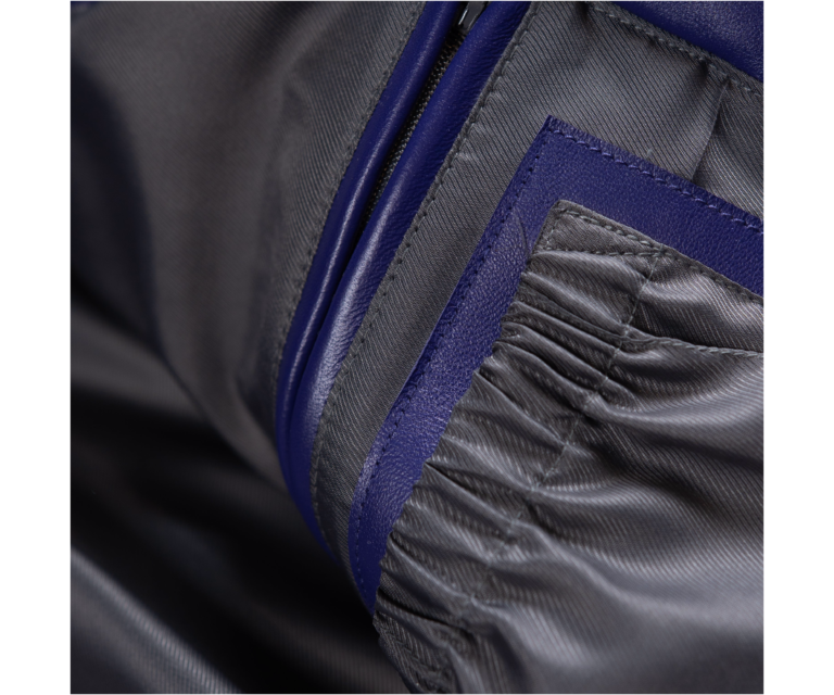 Pelle Pelle Only The Strong Jacket, Purple / Navy / Jet Green / maize, gallery detail 5