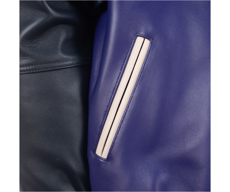 Pelle Pelle Only The Strong Jacket, Purple / Navy / Jet Green / maize, gallery detail 6