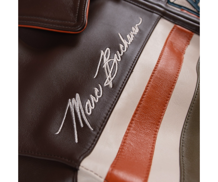Pelle Pelle Racing Sport Jacket, Brown / Olive / Ivory / Orange, gallery detail 11