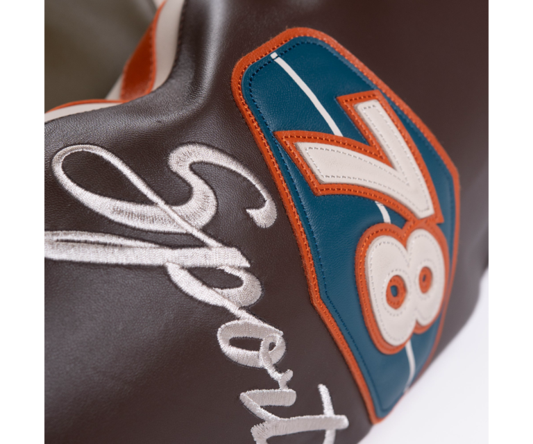 Pelle Pelle Racing Sport Jacket, Brown / Olive / Ivory / Orange, gallery detail 10