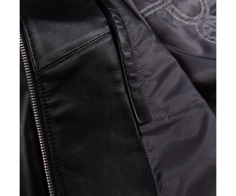 Pelle Pelle World Tour Icon Jacket, Black / Silver / White, gallery detail 6