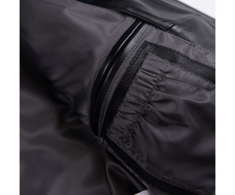 Pelle Pelle World Tour Icon Jacket, Black / Silver / White, gallery detail 4
