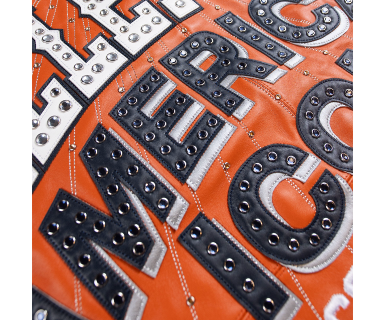 Pelle Pelle World Tour Icon Jacket, Orange / Navy / White / Silver, gallery detail 9