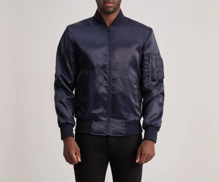 Quinton MA-1 Blue Bomber Jacket
