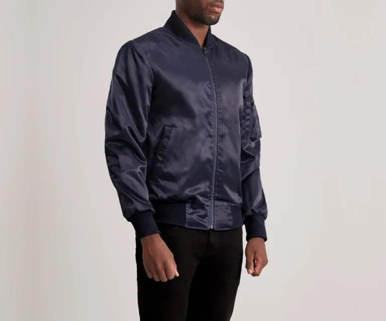 Quinton MA-1 Blue Bomber Jacket — view 2