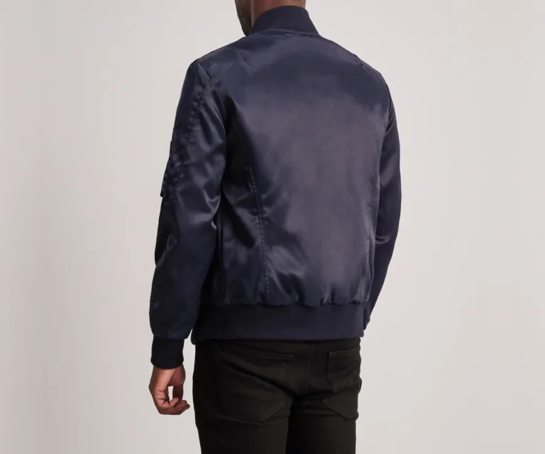 Quinton MA-1 Blue Bomber Jacket — view 5