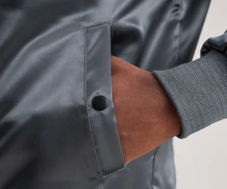 Quinton MA-1 Grey Bomber Jacket — view 6