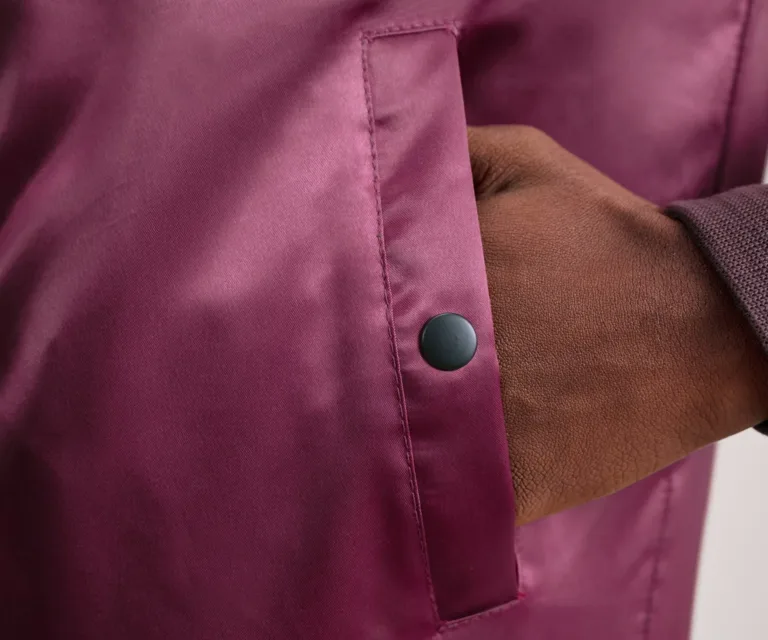 Quinton MA-1 Maroon Bomber Jacket — view 6