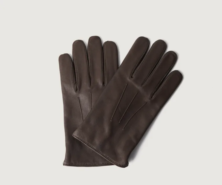 Ralph Brown Leather Dress Gloves Luxury Handcrafted Leather Accessory / Gift — Hero Product Display