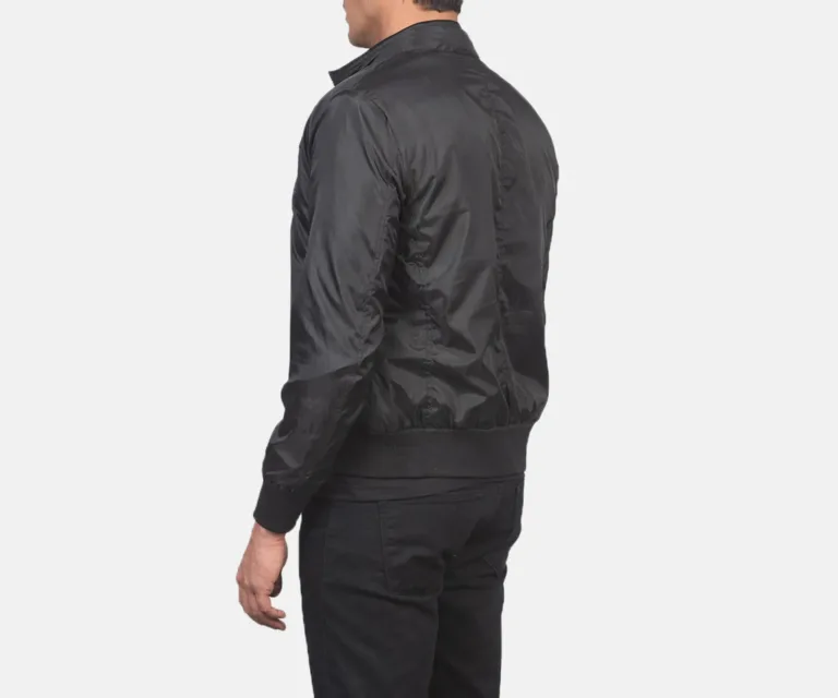 Ramon Black Bomber Jacket — view 5