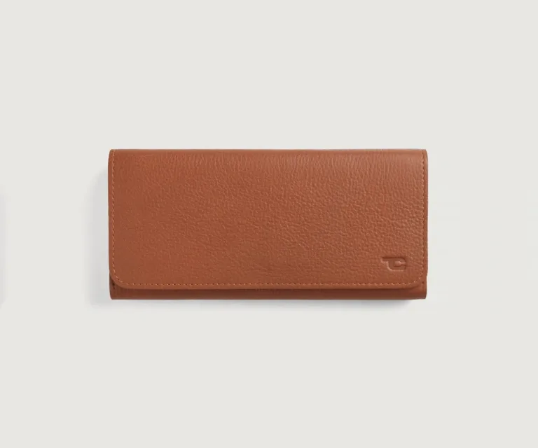 Taylor Brown Leather Continental Wallet Luxury Handcrafted Leather Accessory / Gift — Hero Product Display