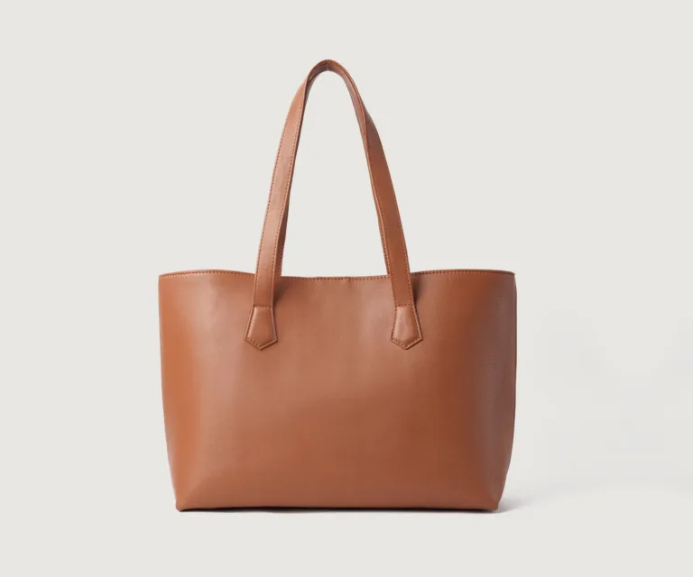 The Bianca Brown Leather Tote Bag Luxury Handcrafted Women's Bag — Artisan Hardware & Zipper Craftsmanship